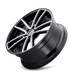 Kraze Wheels KR190 LUSSO Gloss Black Machined Wheel 3