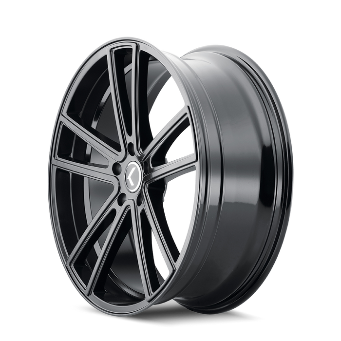 Kraze Wheels KR190 LUSSO Gloss Black Wheel 2