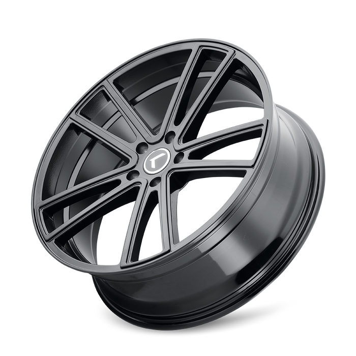 Kraze Wheels KR190 LUSSO Gloss Black Wheel 3