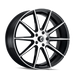 Kraze Wheels KR194 COSMOS Gloss Black Machined Wheel 1