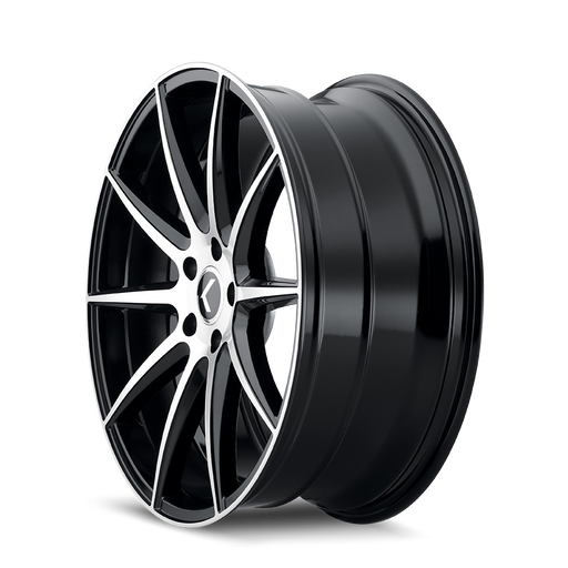 Kraze Wheels KR194 COSMOS Gloss Black Machined Wheel 2