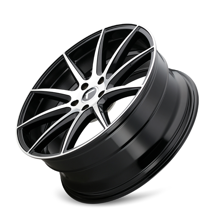 Kraze Wheels KR194 COSMOS Gloss Black Machined Wheel 3