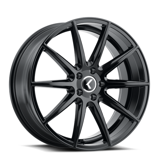 Kraze Wheels KR194 COSMOS Gloss Black Wheel 1