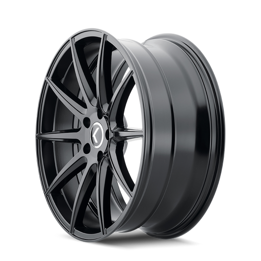 Kraze Wheels KR194 COSMOS Gloss Black Wheel 2