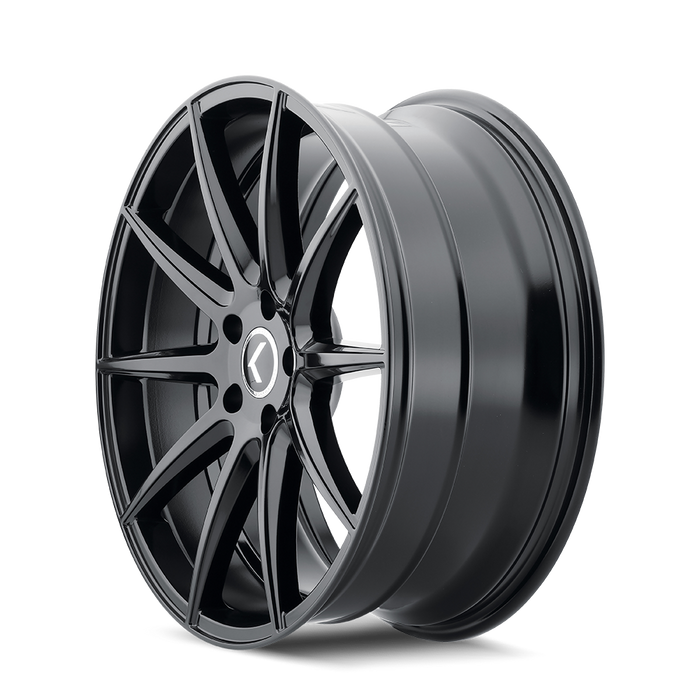 Kraze Wheels KR194 COSMOS Gloss Black Wheel 2
