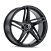 Kraze Wheels KR195 MILANO Satin Black Wheel 1