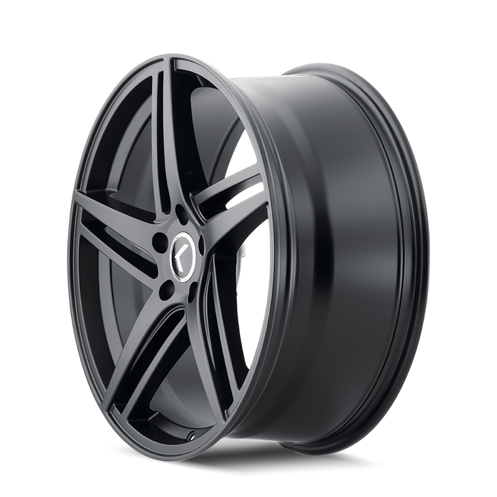 Kraze Wheels KR195 MILANO Satin Black Wheel 2