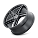 Kraze Wheels KR195 MILANO Satin Black Wheel 3