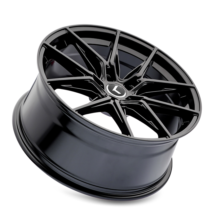 Kraze Wheels KR196 EVOLVE Gloss Black Wheel 2
