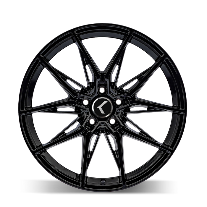 Kraze Wheels KR196 EVOLVE Gloss Black Wheel 3