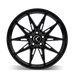 Kraze Wheels KR196 EVOLVE Gloss Black Wheel 3