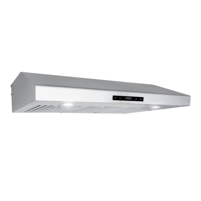 Cosmo 30-Inch 500 CFM Under Cabinet Range Hood in Stainless Steel (COS-KS6U30) Cosmo