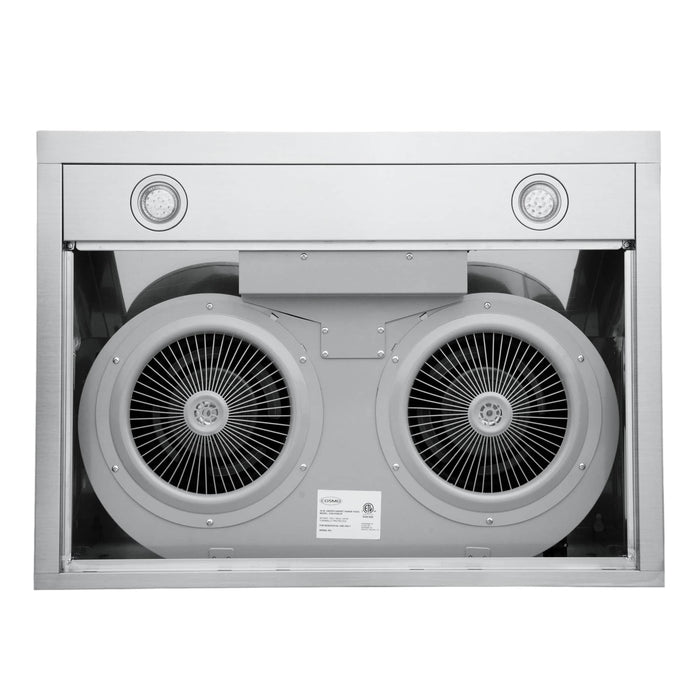 Cosmo 30-Inch 500 CFM Under Cabinet Range Hood in Stainless Steel (COS-KS6U30) Cosmo