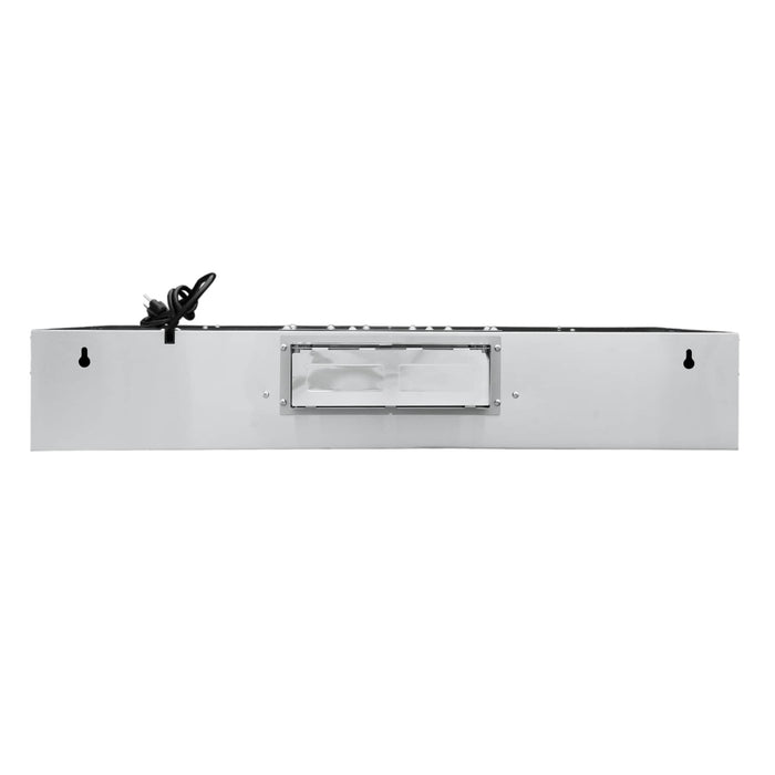 Cosmo 36-Inch 500 CFM Ducted Under Cabinet Range Hood in Stainless Steel (COS-KS6U36) Cosmo