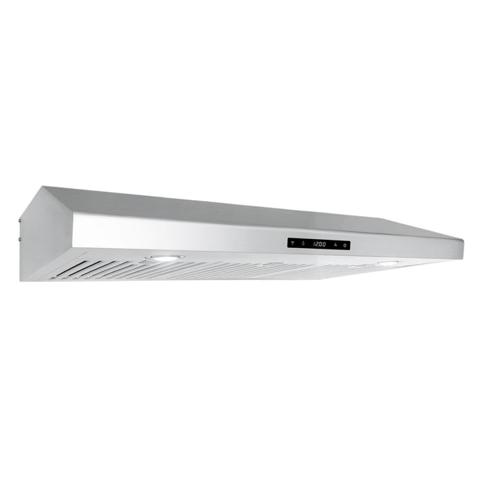 Cosmo 36-Inch 500 CFM Ducted Under Cabinet Range Hood in Stainless Steel (COS-KS6U36) Cosmo