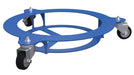 Vestil KT-D-16-200-BL Steel Keg Transport Dolly 26 in. x 26-3/8 in. x 5 in. 200 lb. Capacity Blue