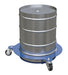 Vestil KT-D-16-200-BL steel keg transport dolly - view 4
