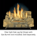 Kingsman 18"/24"/30" Fiber Split Oak Log Set (Logs Only) Kingsman