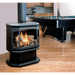 Kingsman FDV350 27" Freestanding Intermittent Pilot Proflame 2, Propane Gas Direct Vent Stove Kingsman