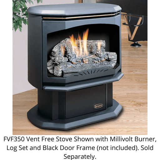 Kingsman 28" FVF350 Vent Free Freestanding Gas Stove Kingsman