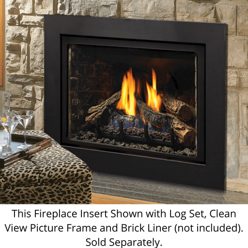 Kingsman 33" IDV26 Direct Vent Gas Fireplace Insert Kingsman