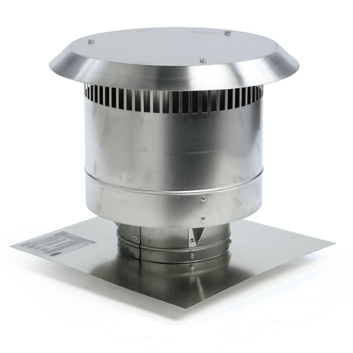 Kingsman 3/3" Vertical Vent Termination for IDV26 & IDV34 Series Fireplace Insert Kingsman