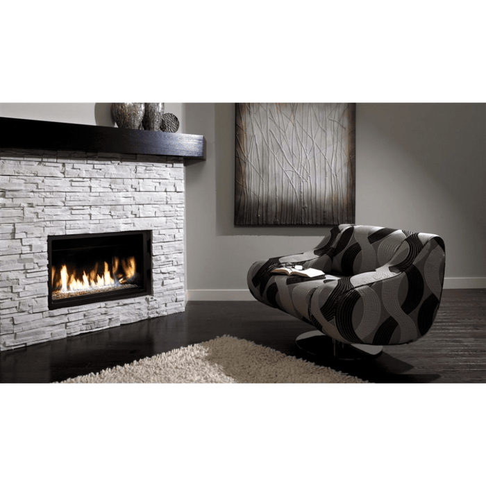Kingsman 36" ZCVRB3622 Zero Clearance Clean View Direct Vent Linear Gas Fireplace Kingsman