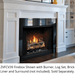 Kingsman 39" ZVFCV39 Zero Clearance Clean View Circulating Universal Vent Free Firebox Kingsman
