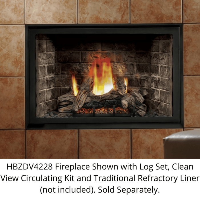 Kingsman 42" HBZDV4228 Zero Clearance Direct Vent Gas Fireplace Kingsman