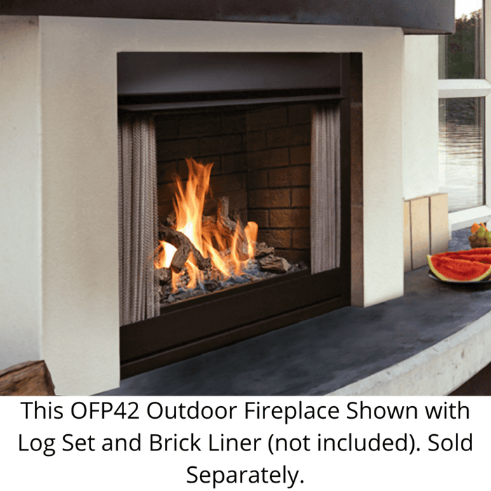Kingsman 42" OFP42 IPI Outdoor Gas Fireplace (OFP42NE) Kingsman