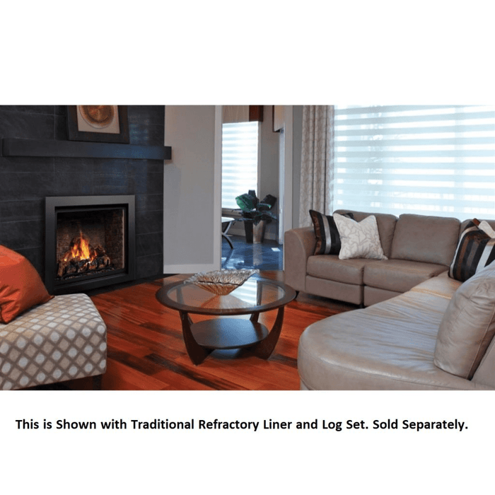 Kingsman 42" ZCV42H Zero Clearance Direct Vent Gas Fireplace Kingsman