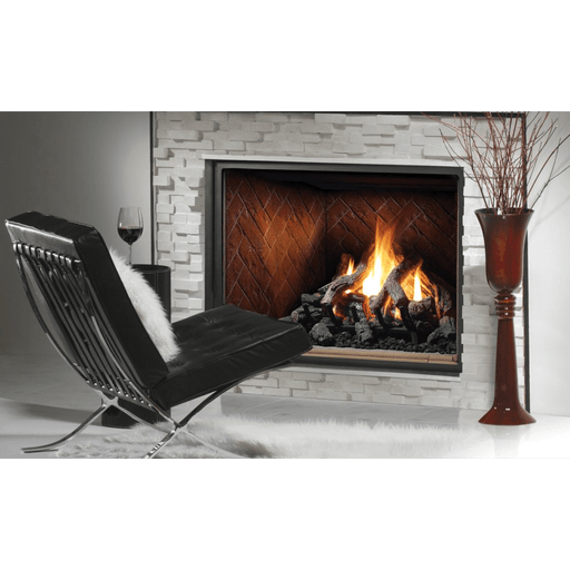 Kingsman HBZDV4736 47" Zero Clearance Millivolt Control, Propane Gas Direct Vent Fireplace Kingsman