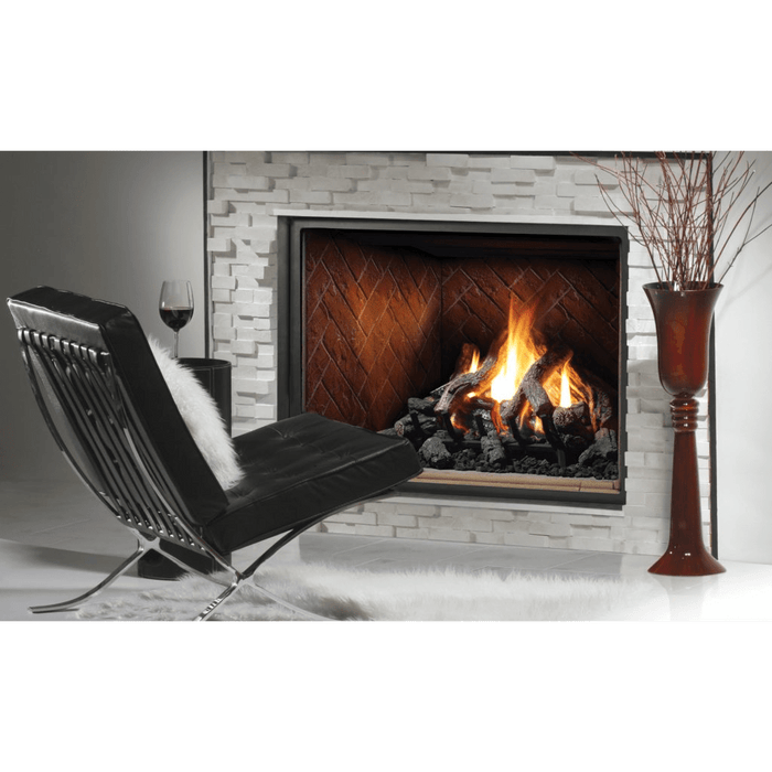 Kingsman HBZDV4736 47" Zero Clearance Intermittent Pilot Control, Natural Gas Direct Vent Fireplace Kingsman