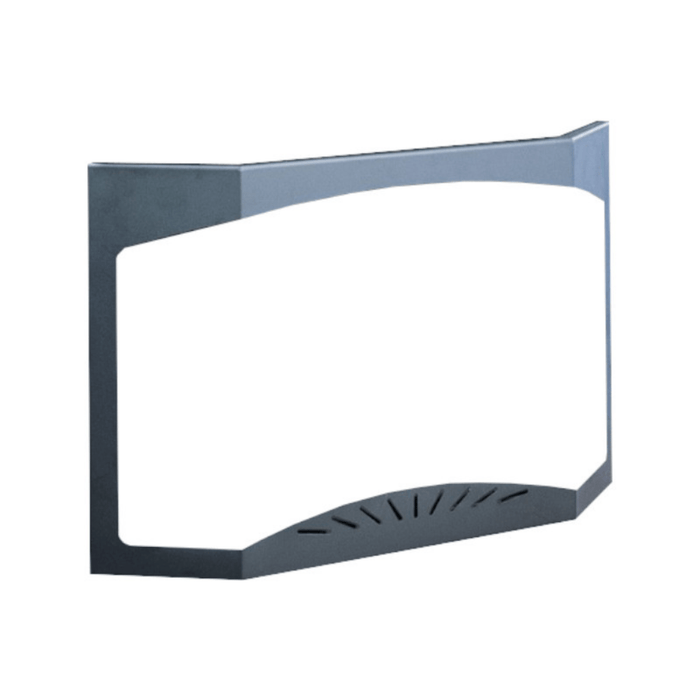 Kingsman Black Door Frame with Fixed Mesh Screen for FVF350 Series Stoves (FVF350DB) Kingsman