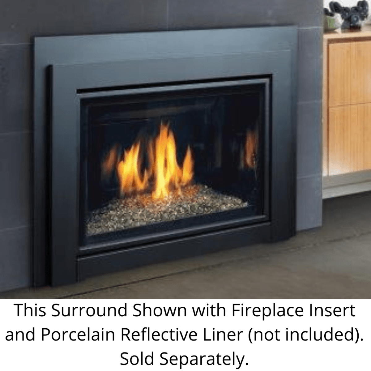 Kingsman Black Surround for IDV44 Series Fireplace Inserts — Urban ...