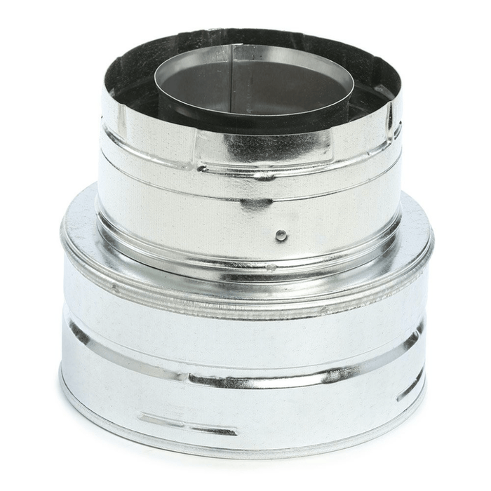 Kingsman DuraVent Power Vent Fireplace Flue 5x8-Inch to 4x6-5/8-Inch Reducer Adapter Kingsman