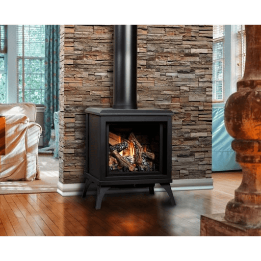 Kingsman FDV200S 23" Freestanding Intermittent FDV200SLPEPilot Proflame 1, Propane Gas Direct Vent Stove Kingsman