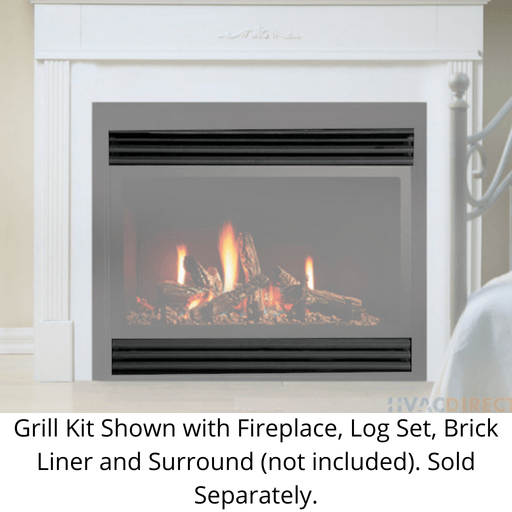 Kingsman Grill Kit for ZDV3318 & ZVF33P series fireplaces Kingsman