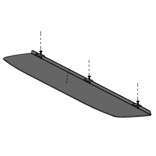 Kingsman Mantel Clearance Shield for IDV26 Series Fireplace Inserts Kingsman