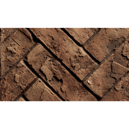 Kingsman Refractory Herringbone Fiber Brick Liner Kit for IDV44 Series Fireplace Inserts Kingsman