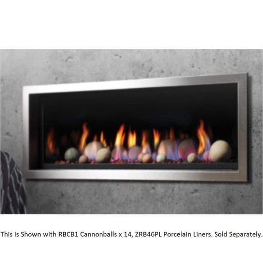 Kingsman Surround Trim Kit for Zero Clearance Direct Vent Linear Gas Fireplace (ZRB46S1SS) Kingsman