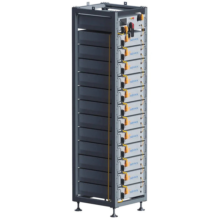 Green Vista Living Sol-Ark 60kWh Battery Bank IP20 Indoor L3-HV-60KWH-60K Power Station