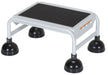 Vestil LAD-1-W steel commercial spring loaded ladder - view 2