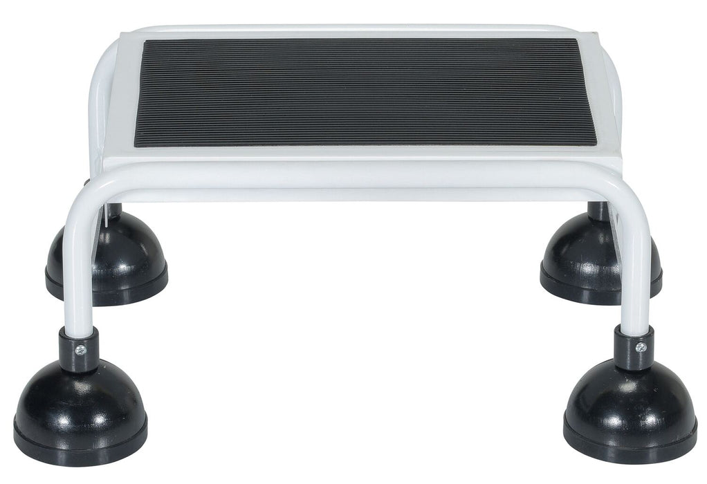 Vestil LAD-1-W steel commercial spring loaded ladder - view 3