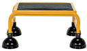 Vestil LAD-1-Y steel commercial spring loaded ladder - view 3