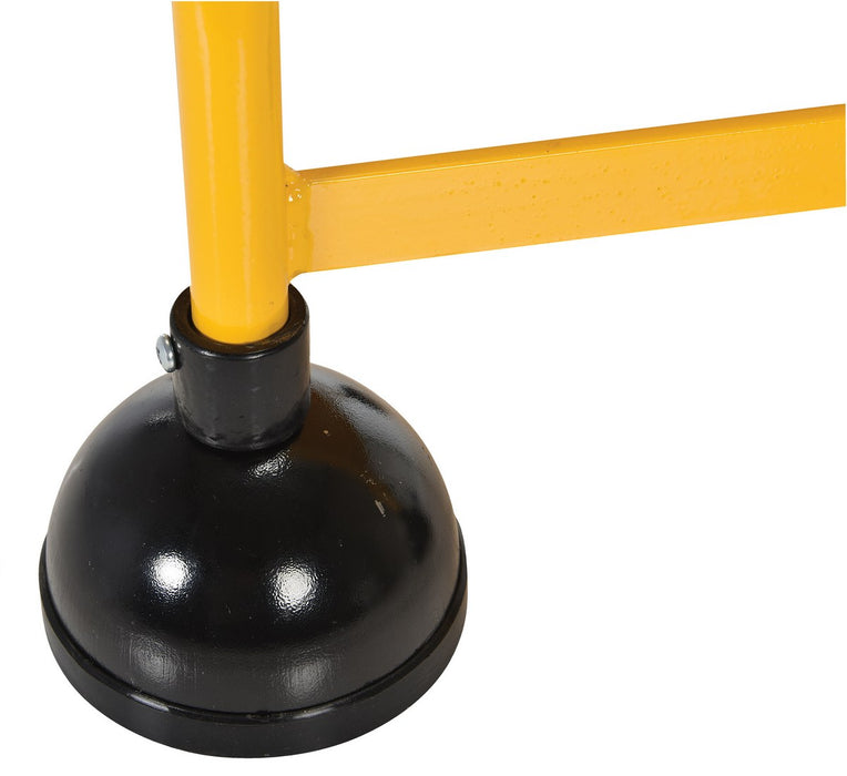 Vestil LAD-1-Y steel commercial spring loaded ladder - view 5