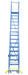Vestil LAD-16-21-G steel rolling warehouse ladder - view 3
