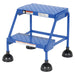 Vestil LAD-2-B-P steel commercial spring loaded ladders - view 2