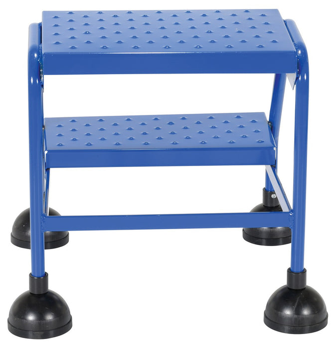 Vestil LAD-2-B-P steel commercial spring loaded ladders - view 4