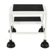 Vestil LAD-2-W steel commercial spring loaded ladder - view 4